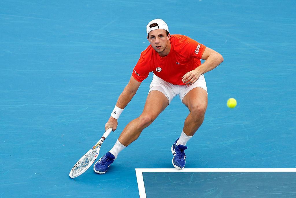 Daniil Medvedev during 2026 tournament final at Centre Court